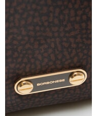 BORBONESE B-CLUB Beauty case con polsierina cioccolato - Beauty Case - 2
