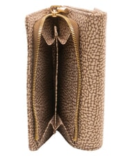 BORBONESE B-CLUB Portafoglio medio beige - Portafogli Donna - 4