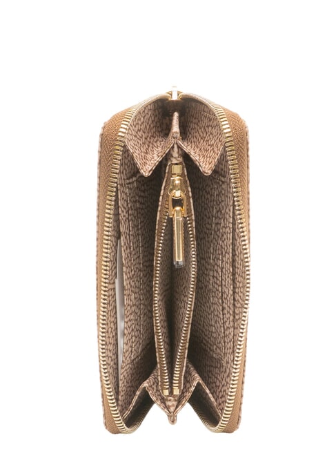 B-CLUB Portafoglio large, ziporound beige - Portafogli Donna