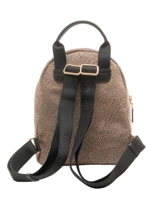 B-CLUB Zaino con tasca frontale OP/NATURALE/NERO - Borse Donna