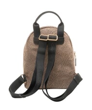 BORBONESE B-CLUB Zaino con tasca frontale OP/NATURALE/NERO - Borse Donna - 2