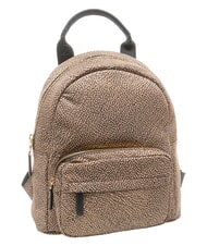 BORBONESE B-CLUB Zaino con tasca frontale OP/NATURALE/NERO - Borse Donna - 3