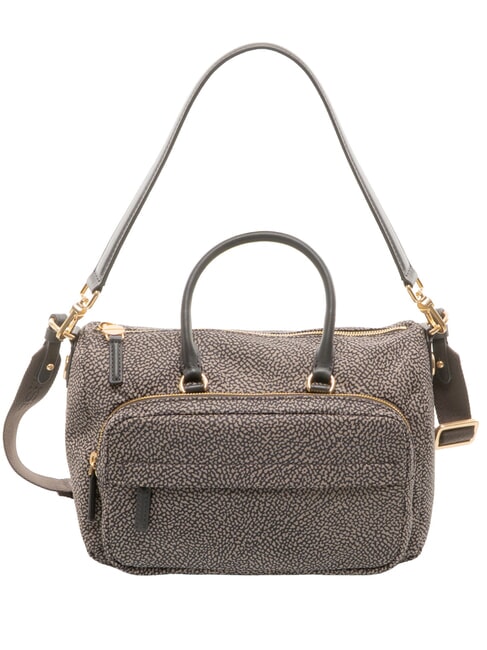 B-CLUB Borsa a mano, con tracolla catrame - Borse Donna