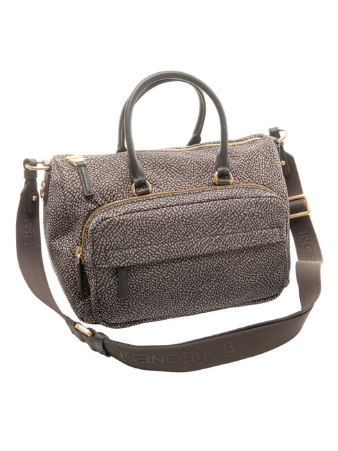 B-CLUB Borsa a mano, con tracolla catrame - Borse Donna