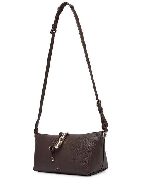 DEBBY Borsa a spalla, in pelle cioccolato - Borse Donna