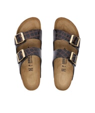 BIRKENSTOCK ARIZONA EMBOSS Sandali in pelle animalblack - Scarpe Donna - 4
