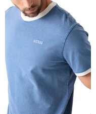 GUESS BASIC T-shirt a manica corta, puro cotone nordic sea multi - T-shirt Uomo - 3