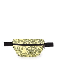 EASTPAK SPRINGER Marsupio all over yellow - Marsupi - 2