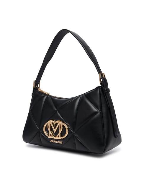EMBOSSED QUILTED Borsa a spalla Nero - Borse Donna