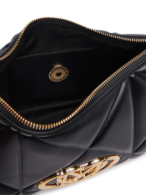 EMBOSSED QUILTED Borsa a spalla Nero - Borse Donna