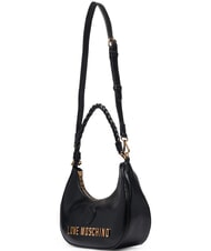 LOVE MOSCHINO TWIRL Borsa a spalla, con tracolla Nero - Borse Donna - 3
