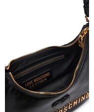 LOVE MOSCHINO TWIRL Borsa a spalla, con tracolla Nero - Borse Donna - 5