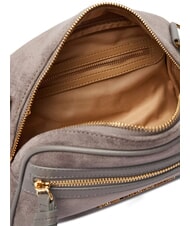 LOVE MOSCHINO SIGNATURE ZIP Borsa a tracolla, regolabile grigio/grigio - Borse Donna - 4