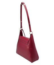LOVE MOSCHINO PINNED LOVE Borsa a spalla vino - Borse Donna - 2