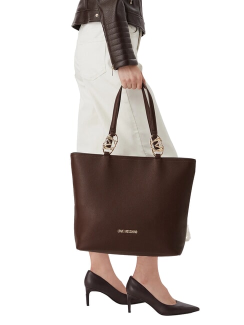JEWEL Borsa shopper a spalla marrone - Borse Donna