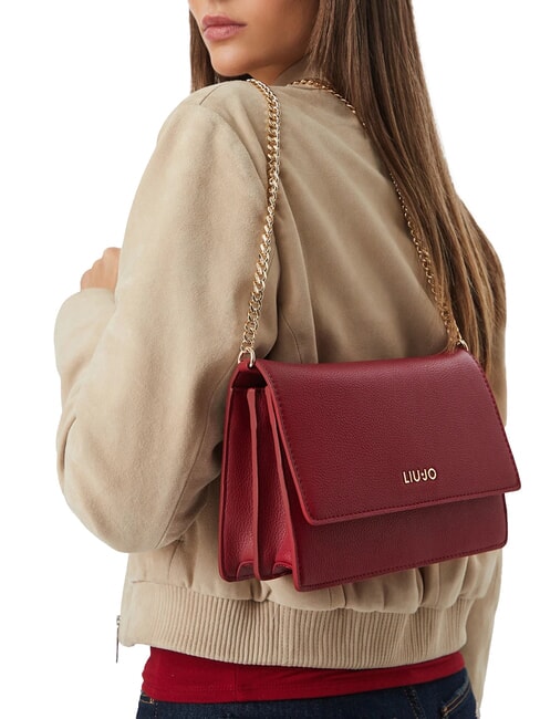 MANHATTAN Tracolla brick red - Borse Donna