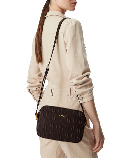MANHATTAN Mini Bag a tracolla deep brown - Borse Donna