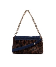 LIUJO LAPUFFY Borsetta a spalla, con tracolla blu denim - Borse Donna - 3