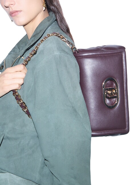 LAPUFFY Borsa a spalla, con tracolla red aubergine - Borse Donna