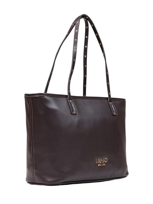 EVRIM Shopper a spalla deep brown - Borse Donna