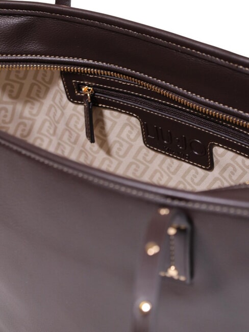 EVRIM Shopper a spalla deep brown - Borse Donna