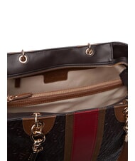 LIUJO EMATITE Borsa a spalla deep brown - Borse Donna - 5