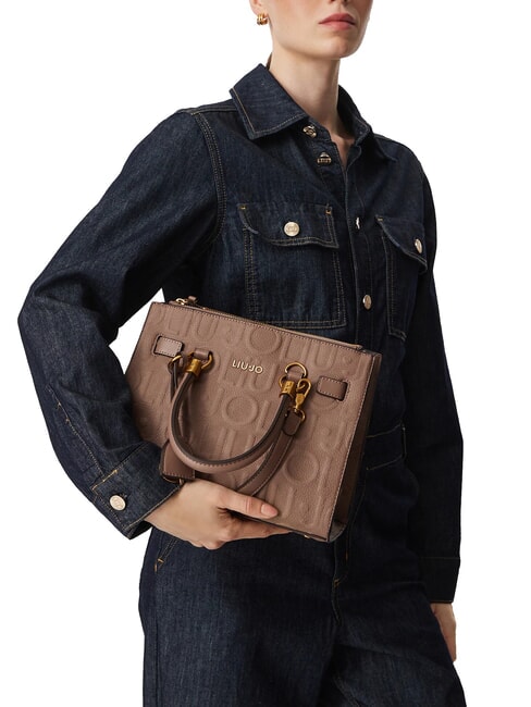 MANHATTAN Borsa a mano, con tracolla removible mocha - Borse Donna