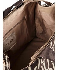 LIUJO ANIMALIER Borsa a mano, con tracolla t.moro - Borse Donna - 4