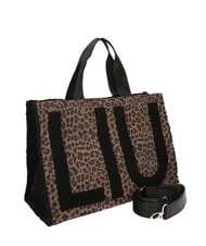 LIUJO ANIMALIER Borsa a mano, con tracolla animalier - Borse Donna - 3