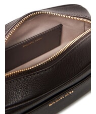 MICHAEL KORS JET SET Borsa camera case in pelle a tracolla chocolate - Borse Donna - 4