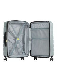 DELSEY AIR ARMOUR Trolley Spinner Medio, Espandibile verde salvia - Trolley Rigidi - 2
