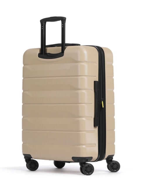 AIR ARMOUR Trolley Spinner Medio, Espandibile avorio - Trolley Rigidi
