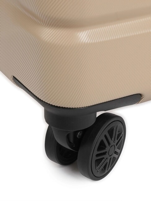 AIR ARMOUR Trolley Spinner Medio, Espandibile avorio - Trolley Rigidi