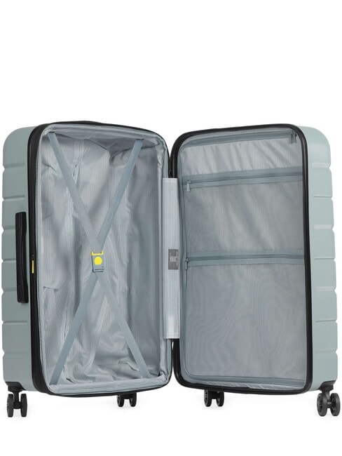 AIR ARMOUR Trolley Misura Grande, espandibile verde salvia - Trolley Rigidi