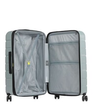 DELSEY AIR ARMOUR Trolley Misura Grande, espandibile verde salvia - Trolley Rigidi - 2