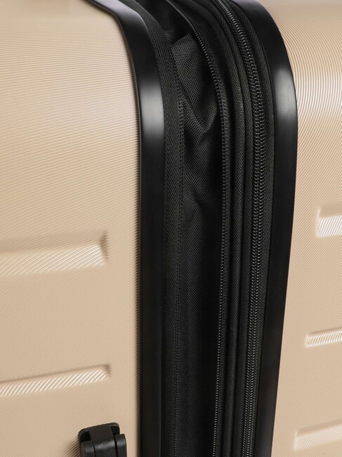 AIR ARMOUR Trolley Misura Grande, espandibile avorio - Trolley Rigidi