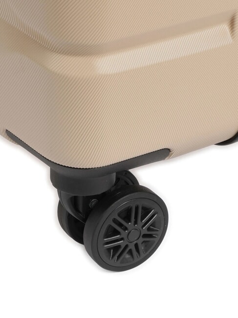 AIR ARMOUR Trolley Misura Grande, espandibile avorio - Trolley Rigidi