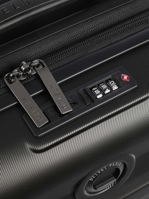 AIR ARMOUR Trolley Bagaglio a Mano, espandibile nero - Bagagli a mano
