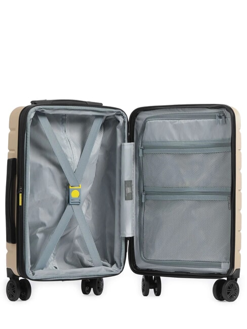 AIR ARMOUR Trolley Bagaglio a Mano, espandibile avorio - Bagagli a mano