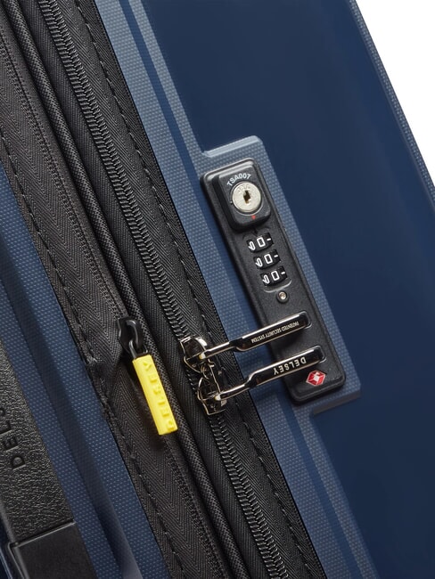LUTECE SE Trolley Grande, espandibile blu - Trolley Rigidi
