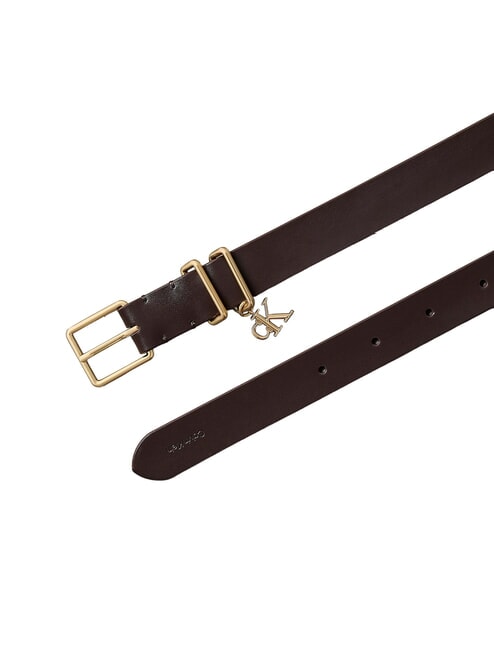 MONOGRAM Cintura in pelle delicioso/ antique light gold - Cinture