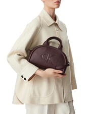 CALVIN KLEIN BOLD CK Borsa a mano, con tracolla fudge - Borse Donna - 2
