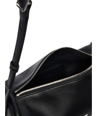 CALVIN KLEIN BOLD CK Borsa a mano, con tracolla black/white - Borse Donna - 4