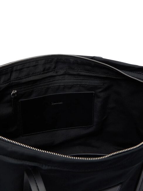 TOTE Shopper in tessuto riciclato na black - Borse Donna