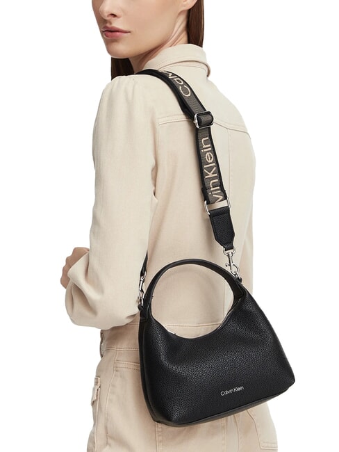 WEBBING Mini Bag a mano, con tracolla na black - Borse Donna