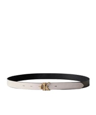 CALVIN KLEIN CK HARDWARE Cintura reversibile in pelle black / chateau antique light - Cinture - 2