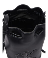 CALVIN KLEIN BOLD CK Mini Secchiello a tracolla na black - Borse Donna - 5