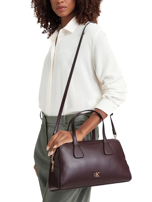 CK MEDIUM Borsa a mano, con tracolla fudge - Borse Donna
