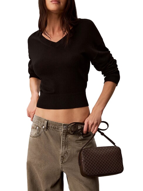 COATED EMBLEM Mini Bag a tracolla delicioso/acorn  aop - Borse Donna