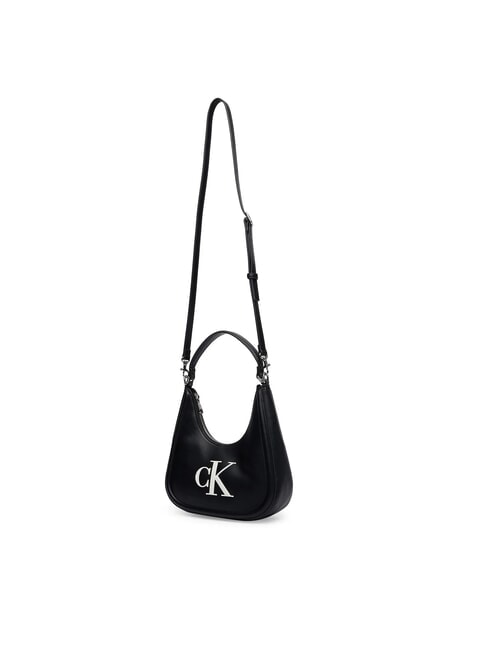 BOLD CK Borsa a spalla, con tracolla black/white - Borse Donna